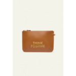POCHETTE CUIR THINK POSITIVE