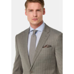 Costume en Laine Mélangée Extensible