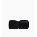 Porte monnaie zip en L Emile en cuir signature T