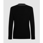 KNITTED LS POLO