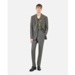 Pantalon De Costume Marron En Laine Homme