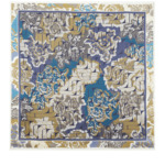 Motif Pivoine Optical - Car90 Pivoine Opt - Multico Cobalt