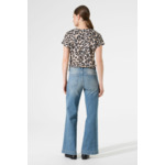 Women T-shirt Brown