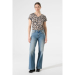 Women T-shirt Brown