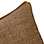 Yves Delorme - Housse de coussin en lin beige, Géode