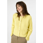 Women Vest Yellow