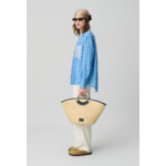 Panier raphia tressé à anses