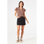 Women T-shirt Brown