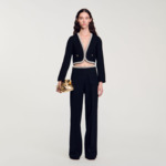 Veste courte en tweed