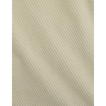 Surchemise cameron avec deux poches poitrine en velours côtelé uni ecru