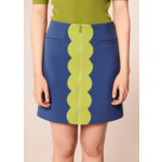 Jupe Jada-Bleu en Polyester