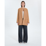 Manteau mi-long beige
