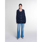 Cardigan long en laine