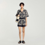 Short à imprimé fleuri hawaïen