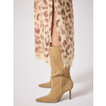 Robe satiné Ivy LEOPARD