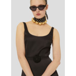 Robe Ruben-Noir en Polyester