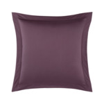 Yves Delorme - Taie d'oreiller en satin marron, Triomphe