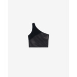 Top Asymétrique En Cuir Volkana