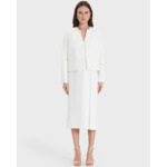 Veste Vincenzo Ecru en Polyester