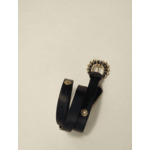 Ceinture en cuir à strass
