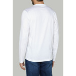 T-Shirt À Manches Longues En Jersey De Coton Pima