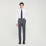 Pantalon de costume en laine