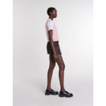 Pull jacquard sans manche