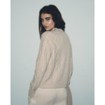 Pull Col Montant Torsades