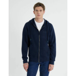 Cardigan Eliott en jersey marine