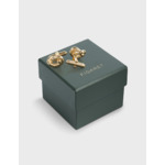 Boutons de manchette nœuds marin dorés