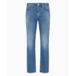 Pantalon 5 poches - denim indigo taille moyenne