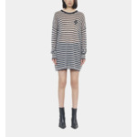 Pull En Mohair Et Laine À Rayures Femme