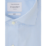 Chemise Semi-ajustée Prestige rayée bleue