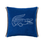 Lacoste - Housse de coussin en coton synthétique vert, L Break