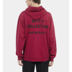 Sweatshirt Logo À Capuche Rouge Homme