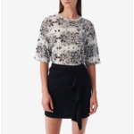 T-Shirt Col Rond À Motif Walia