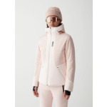 Veste de ski en tissu satiné