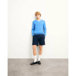 Pull Col Rond Bicolore