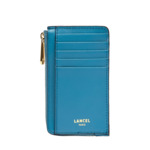 Angele De Lancel - Porte-Cartes Zippe - Bleu Vague