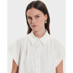 Top Tarina Ecru en Polyester
