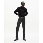 Chemise Style Western Noire Homme