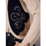 Gilet cachemire Dimitri BEIGE_MARINE