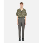 Pantalon De Costume Marron En Laine Homme