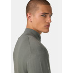 Pull Demi Zip En Laine Mérinos