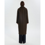 Manteau Miranda Chocolat en Laine