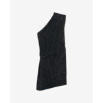 Robe Asymétrique À Sequins Haidi