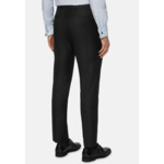 Pantalon Anthracite En Laine Super 130 Slim Fit