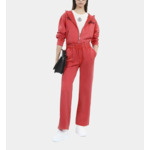 Bas De Jogging Logo Rouge Femme