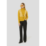 Gilet Gilles-Jaune Citron en Laine Rws