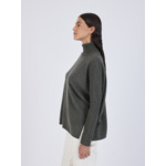 Pull poncho col roulé cachemire Margareth FOREST